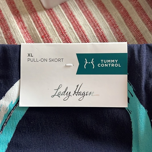 NWT Lady Hagen Women's 17'' Tummy Control Golf Skort size XL - Picture 2 of 4